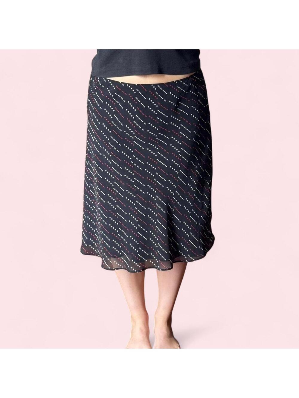 Y2K express low rise midi skirt